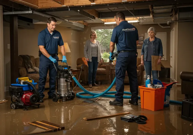 Basement Water Extraction and Removal Techniques process in Gooding County, ID